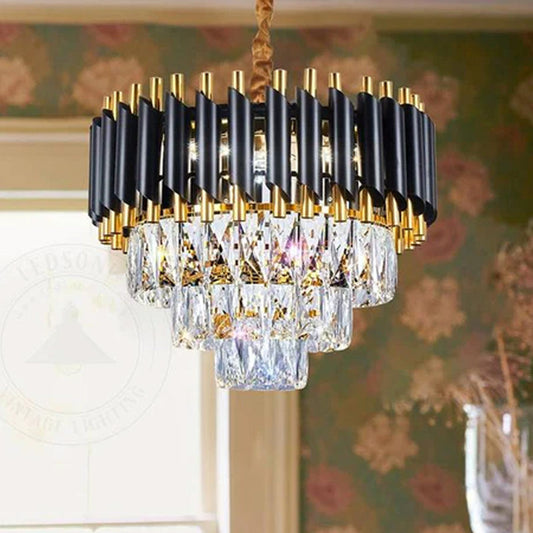 2 Head Crystal Lamp Shade