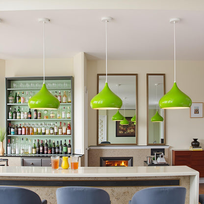 Beat Pendant Light 31.5 cm – White Fitting, 8 Colours, Single or Pair - photo 2