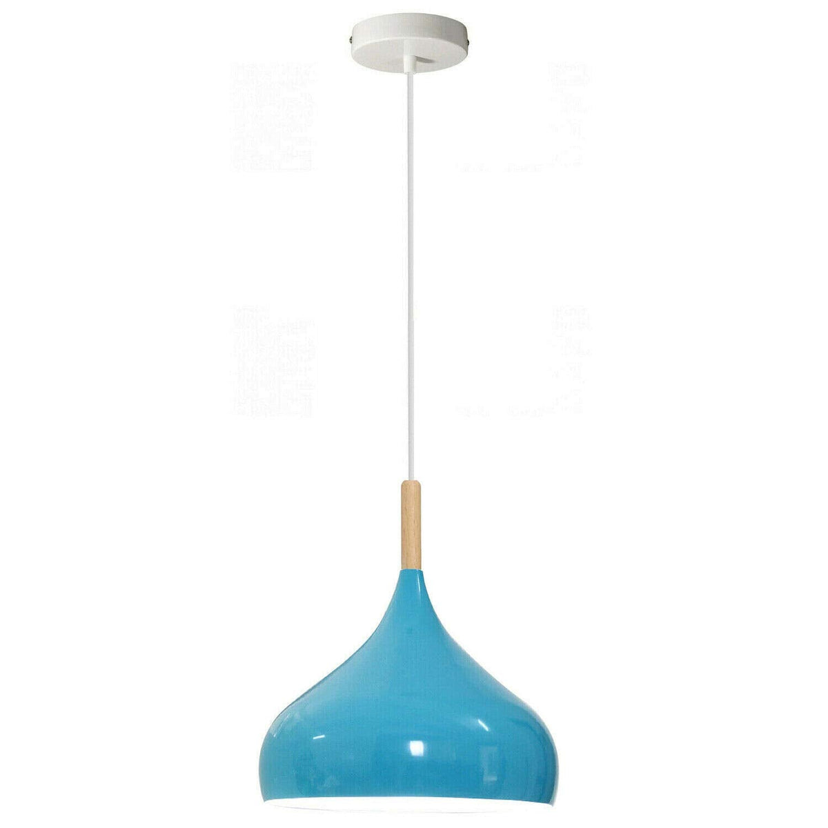 Beat Pendant Light 31.5 cm – White Fitting, 8 Colours, Single or Pair - photo 15
