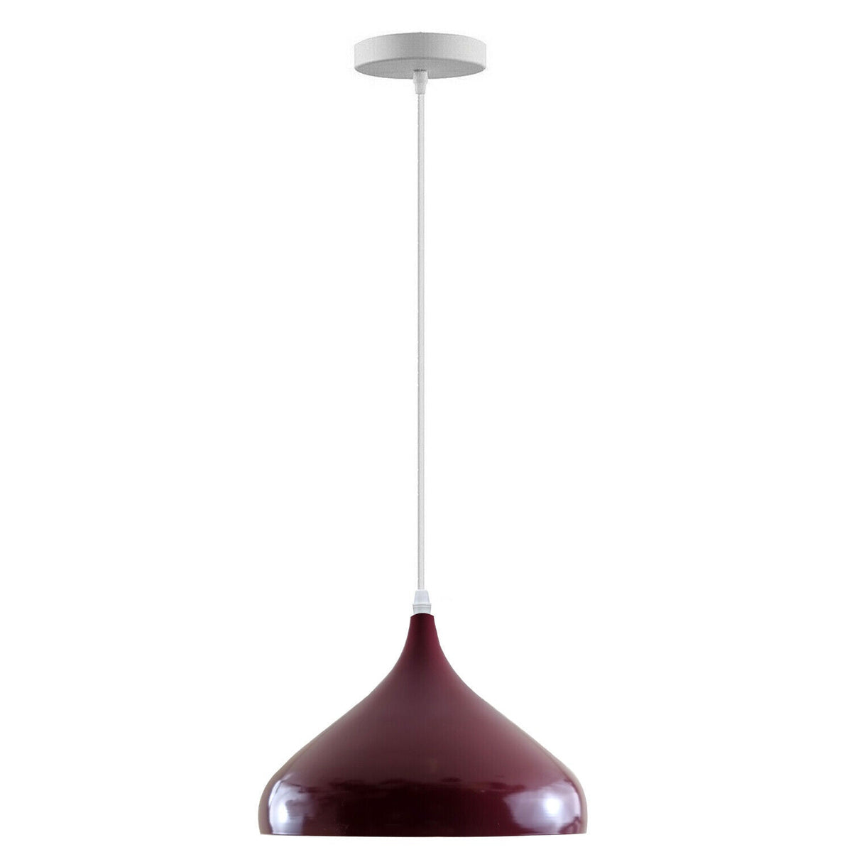 Beat Pendant Light 31.5 cm – White Fitting, 8 Colours, Single or Pair - photo 21