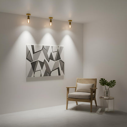 Flush Ceiling Batten Lamp Holder – E27, Fully Earthed, 8 Finishes - photo 36