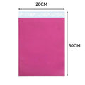 Pink Mailing Bags 20 x 30 cm – Pack of 20, Self-Seal