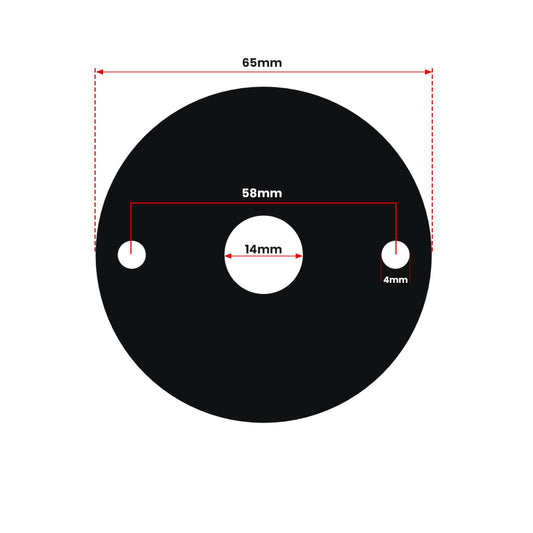 20mm Conduit Box Lid with 14mm Centre Hole - photo 2