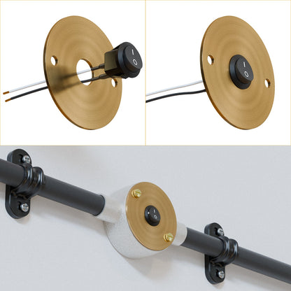 20mm Conduit Box Lid with 14mm Centre Hole - photo 4