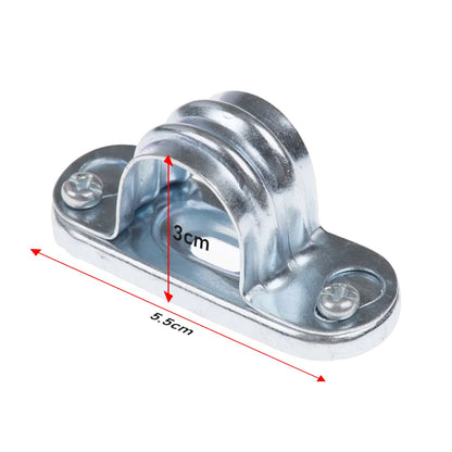 20mm Conduit Distance Saddle Silver - photo 2