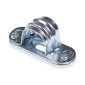 20mm Conduit Distance Saddle Silver - Single