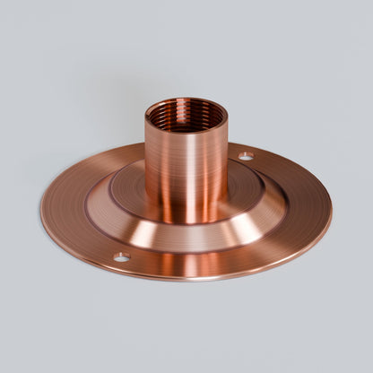 20mm Conduit Dome Cover - Copper, Single