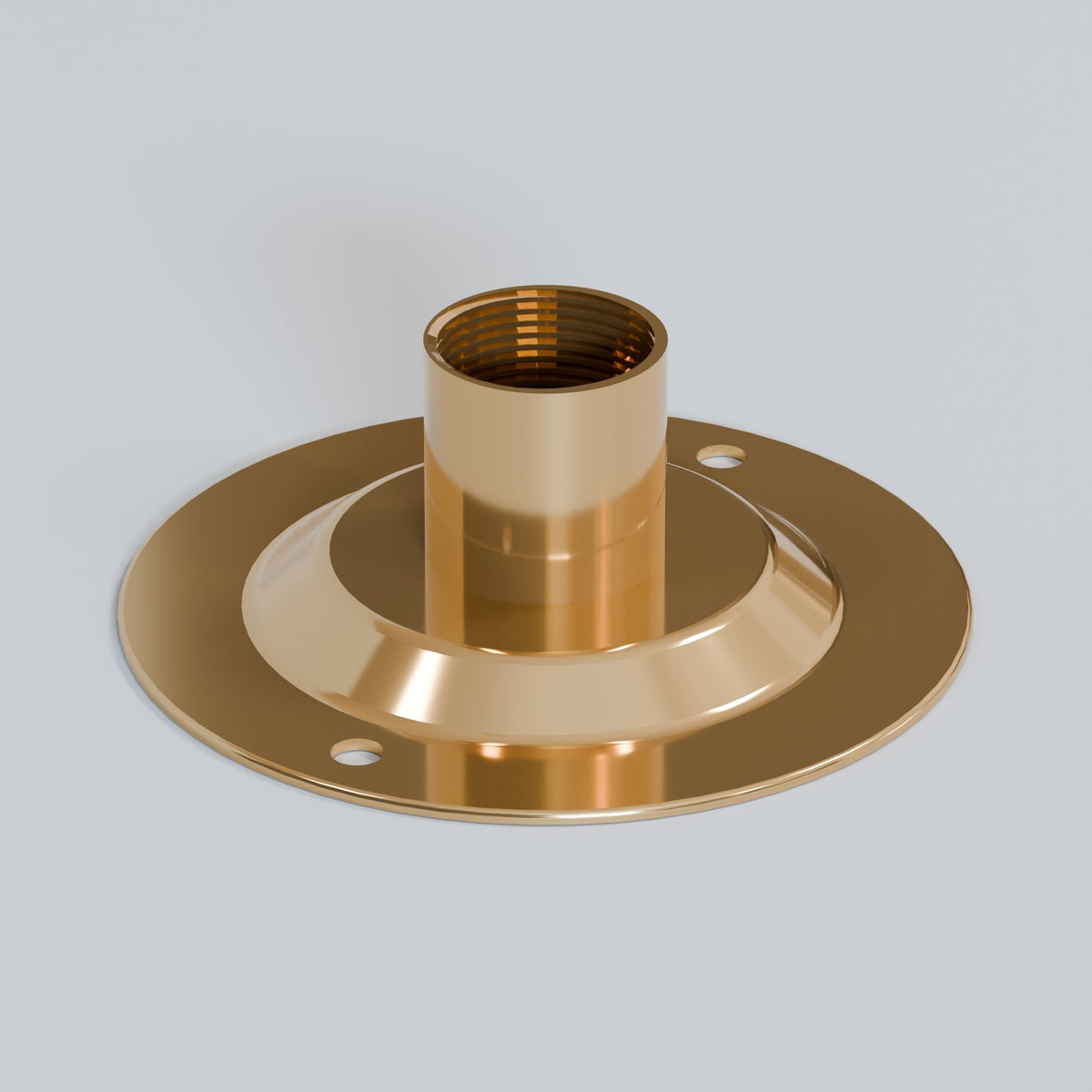 20mm Conduit Dome Cover - French Gold, Single