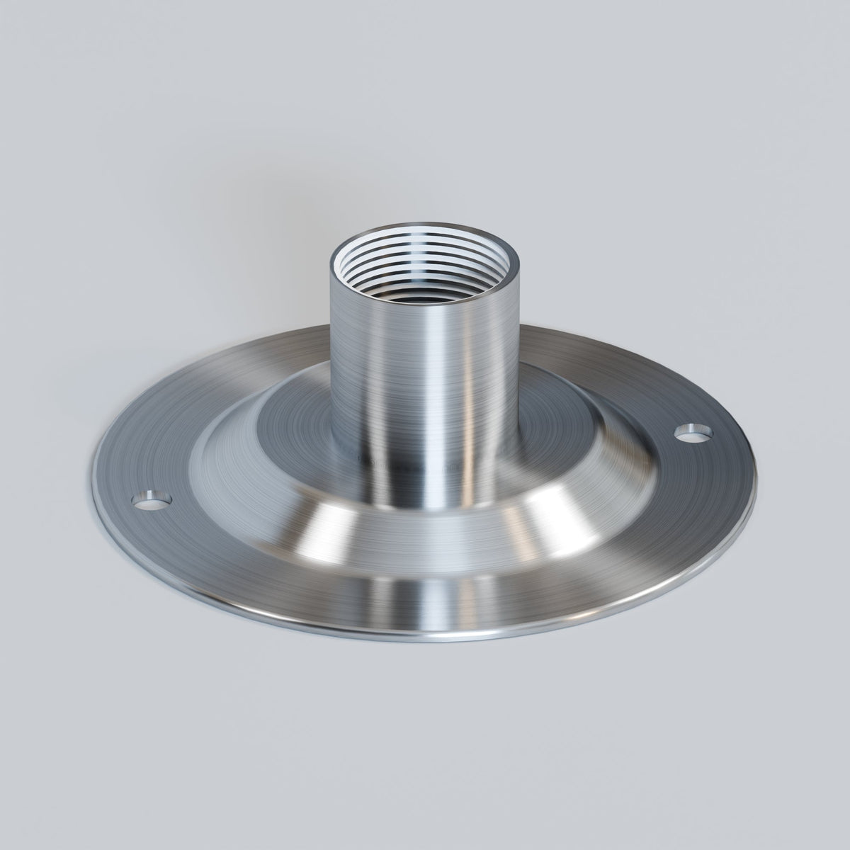 20mm Conduit Dome Cover - Satin Nickel, Single