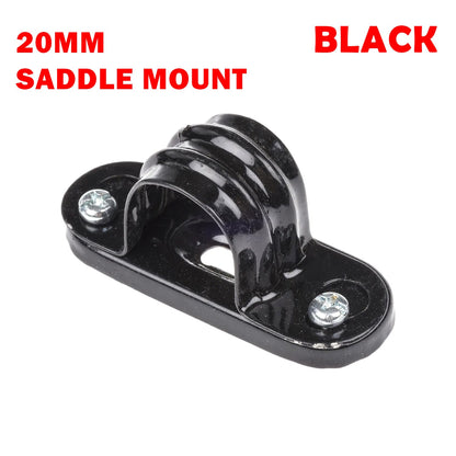 20mm Black Conduit Fittings – L & T Connectors, Saddles & P Clamps - photo 13