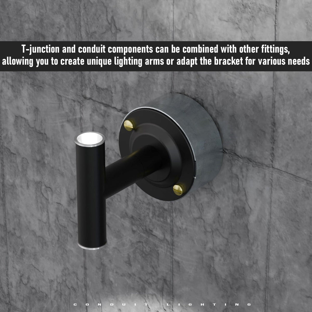 20mm Black Conduit Fittings – L & T Connectors, Saddles & P Clamps - photo 5