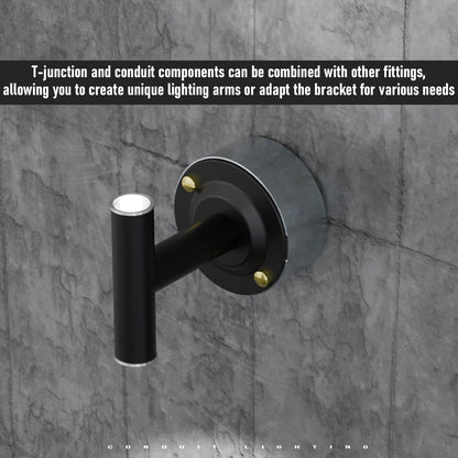 20mm Black Conduit Fittings – L & T Connectors, Saddles & P Clamps - photo 5