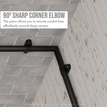 20mm Black Conduit Fittings – L & T Connectors, Saddles & P Clamps - photo 6