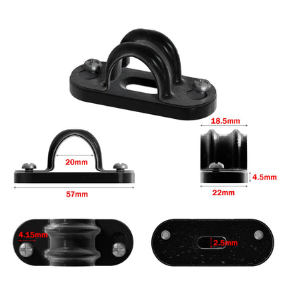 20mm Black Conduit Fittings – L & T Connectors, Saddles & P Clamps - photo 8