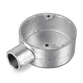 20mm Galvanised Conduit Terminal Box – 1 Way & 3 Way - 1 Way, Single