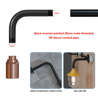 20mm Metal Conduit 90 Degree Elbow - photo 6