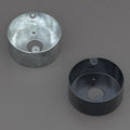 20mm Metal Conduit Loop-In Box – Black & Galvanised