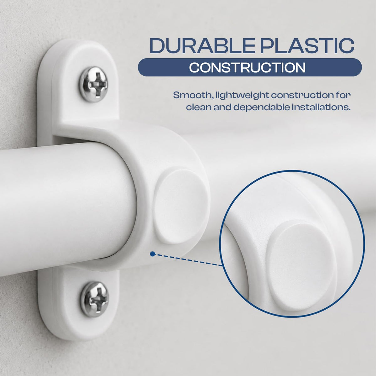 20mm PVC Conduit Spacer Bar Saddle Clips - photo 4