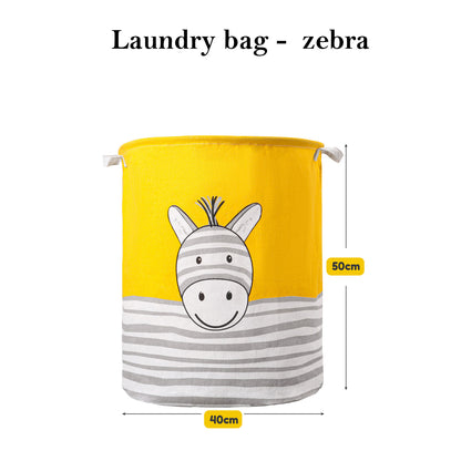 Durable Cotton Laundry bag Foldable Storage Bag 71L ~1005