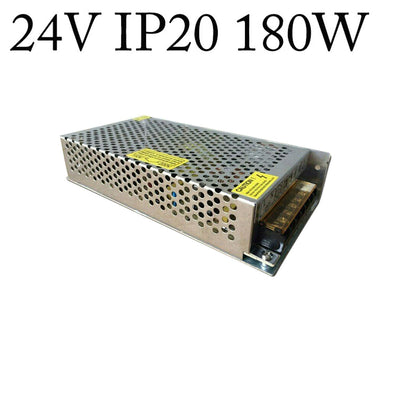 24V IP20 Enclosed Switching Power Supply – 24W to 360W - Single, 180W