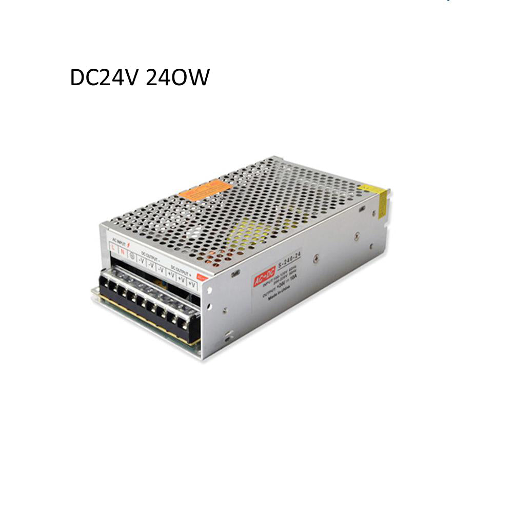 24V IP20 Enclosed Switching Power Supply – 24W to 360W - Single, 240W
