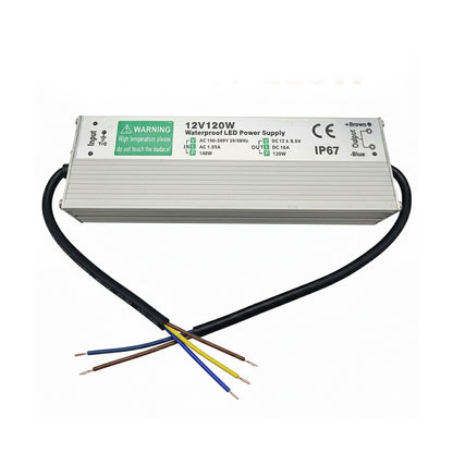 24V IP67 Waterproof LED Driver – 10W to 200W - 120W, Single