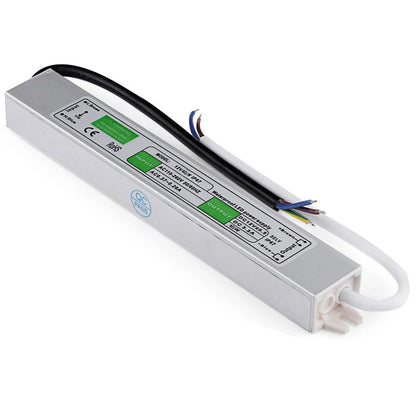 24V IP67 Waterproof LED Driver – 10W to 200W - 10W, Single