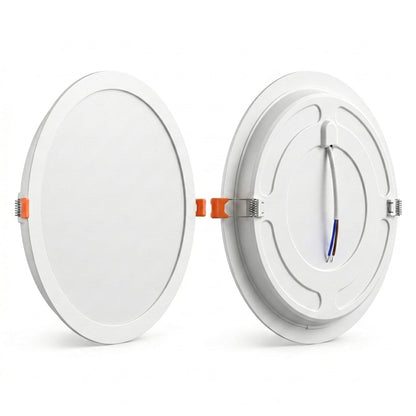 Round Recessed LED Panel Light 3W – Cool White, Pack of 5 - photo 4