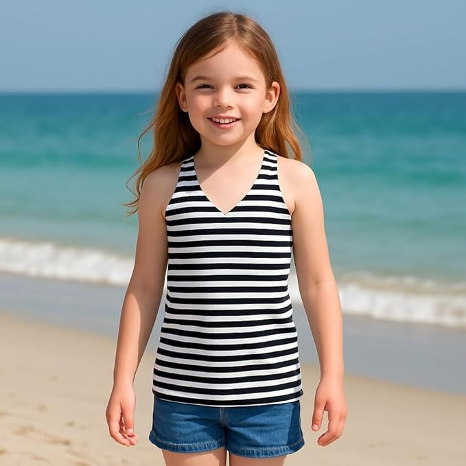Baby Girls Sleeveless Summer Dress Casual Wear for Kids ~1318