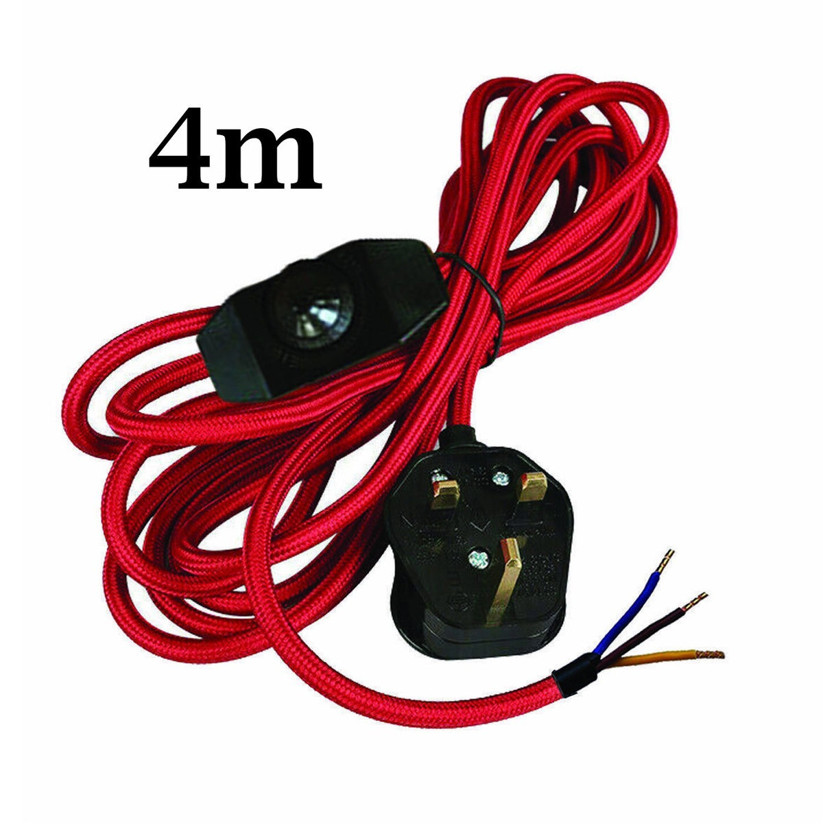 Plug-In Fabric Cable Pendant Kit with Dimmer – 4 m, Optional Metal Holder - photo 13