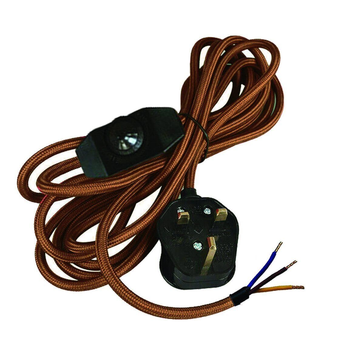 Plug-In Fabric Cable Pendant Kit with Dimmer – 2 m, Optional Metal Holder - photo 27
