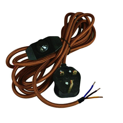Plug-In Fabric Cable Pendant Kit with Dimmer – 2 m, Optional Metal Holder - photo 27