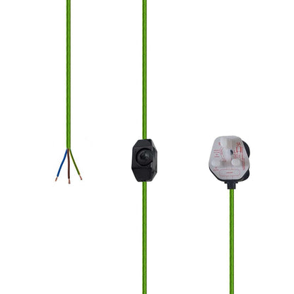 Plug-In Fabric Cable Pendant Kit with Dimmer – 2 m, Optional Metal Holder - photo 32