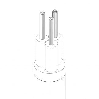 3 Core Round Fabric Cable 0.75mm – 1 m to 3 m - photo 7