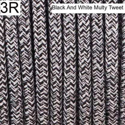 3 Core Round Fabric Cable 0.75mm – 4 m to 10 m - photo 69