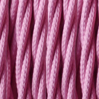 3 Core Twisted Fabric Cable 0.75mm – 20 m to 100 m Reels - Baby Pink, 20 m