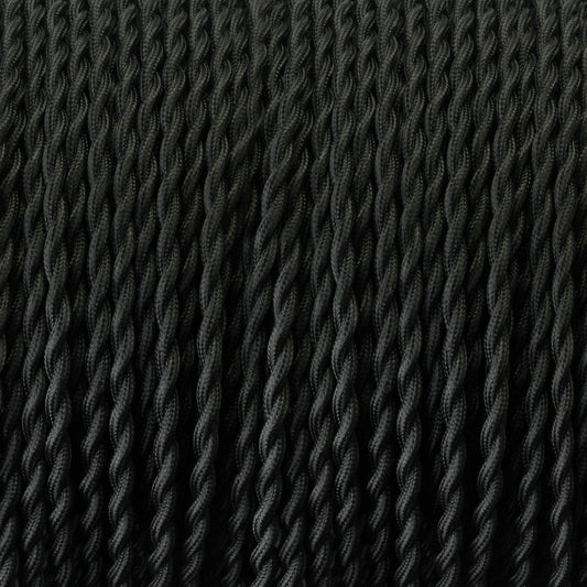 3 Core Twisted Fabric Cable 0.75mm – 20 m to 100 m Reels