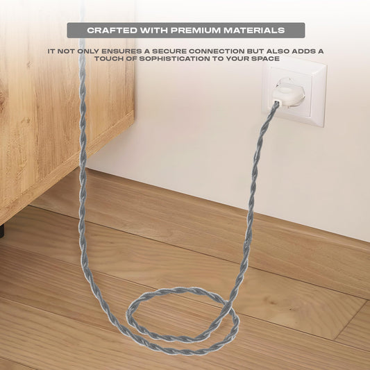 3 Core Twisted Fabric Cable 0.75mm – 5 m & 10 m - photo 2