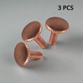 M4 Knurled Thumb Screws for Lamp Shade Rings, Pack of 3 – 4 Finishes