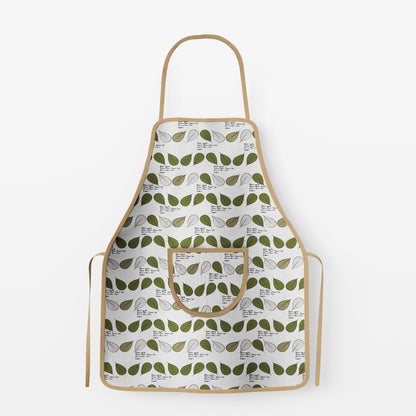 Apron, Oven Glove & Pot Holder Set – Green Leaf Print, Pack of 2 Sets - photo 4