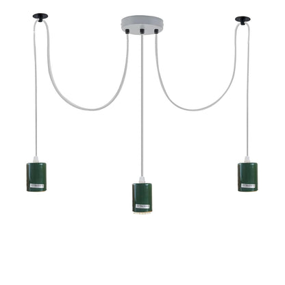 3-Way Spider Pendant Light – Adjustable Cables, E27, 6 Colours - photo 23