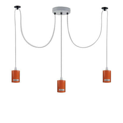 3-Way Spider Pendant Light – Adjustable Cables, E27, 6 Colours - photo 24