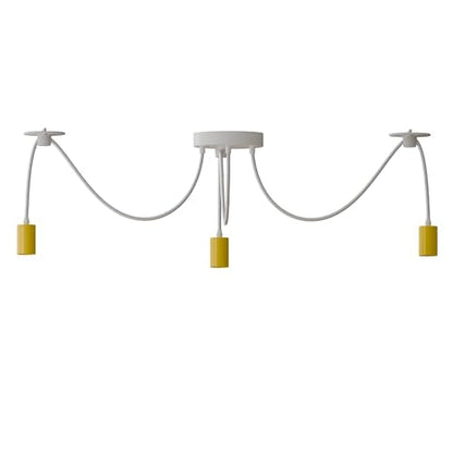 3-Way Spider Pendant Light – Adjustable Cables, E27, 6 Colours - photo 26