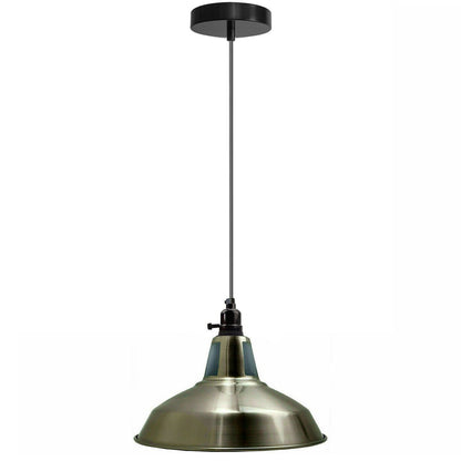 Switched Pendant Light – E27 Holder with On/Off Switch, 35 Shades - photo 36