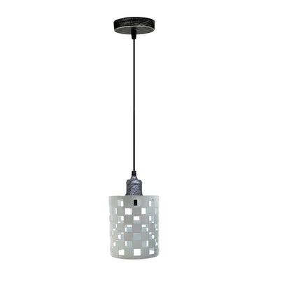 Switched Pendant Light – E27 Holder with On/Off Switch, 35 Shades - Black, Flat Cone 22 cm Brown, Without Bulb