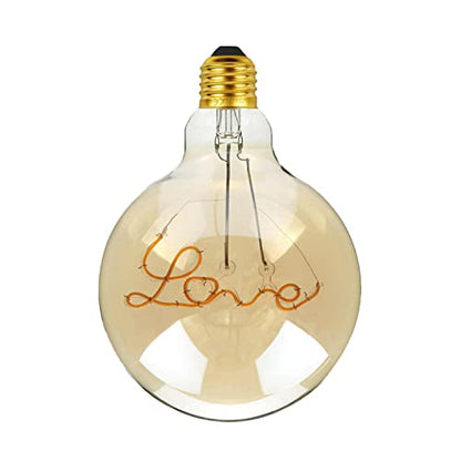 LED E27 Bulb G125 4W Music Music Filament Screw Bulb~1329