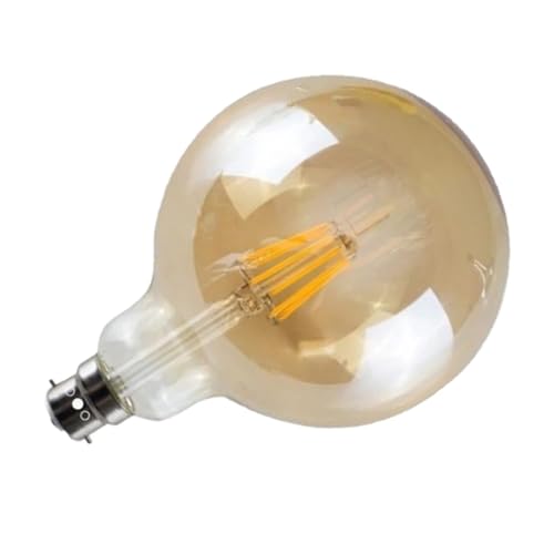 LED G125 8W Vintage Filament Dimmable E27 Globe Bulb ~1331