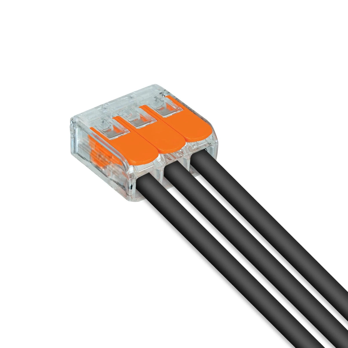 Compact Lever Wire Connectors 32A – 2, 3 & 5 Way, Transparent - photo 5