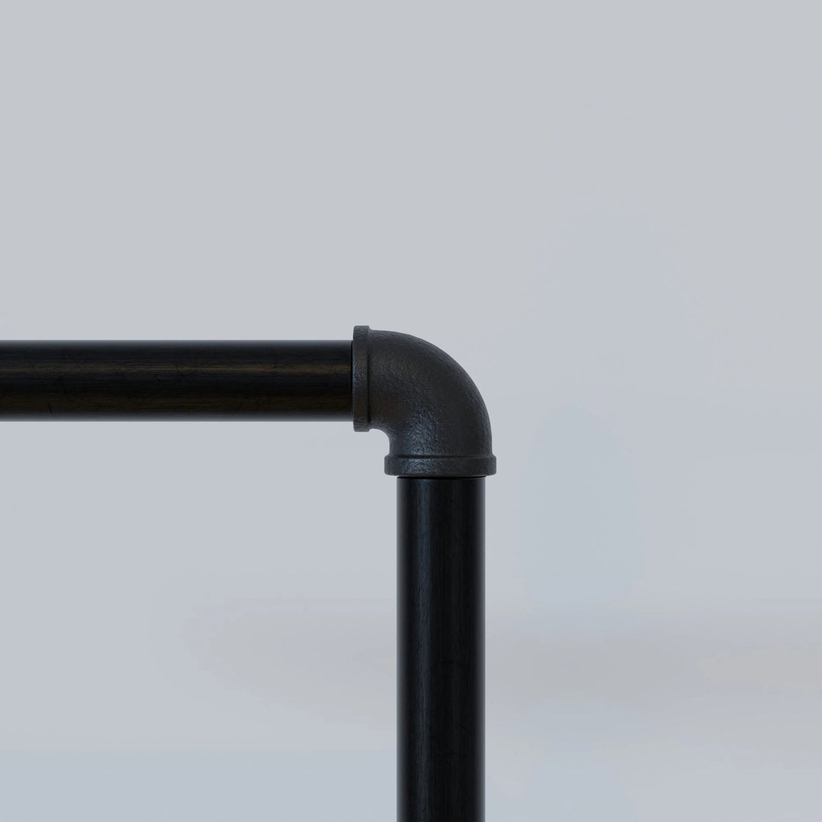 3/4 Inch BSP Malleable Iron 90 Degree Elbow Black - photo 6