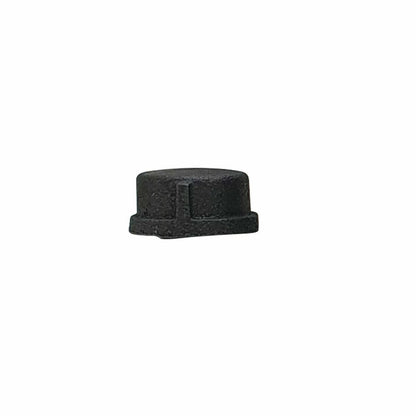 3/4 Inch BSP Malleable Iron Pipe End Cap Black - photo 3